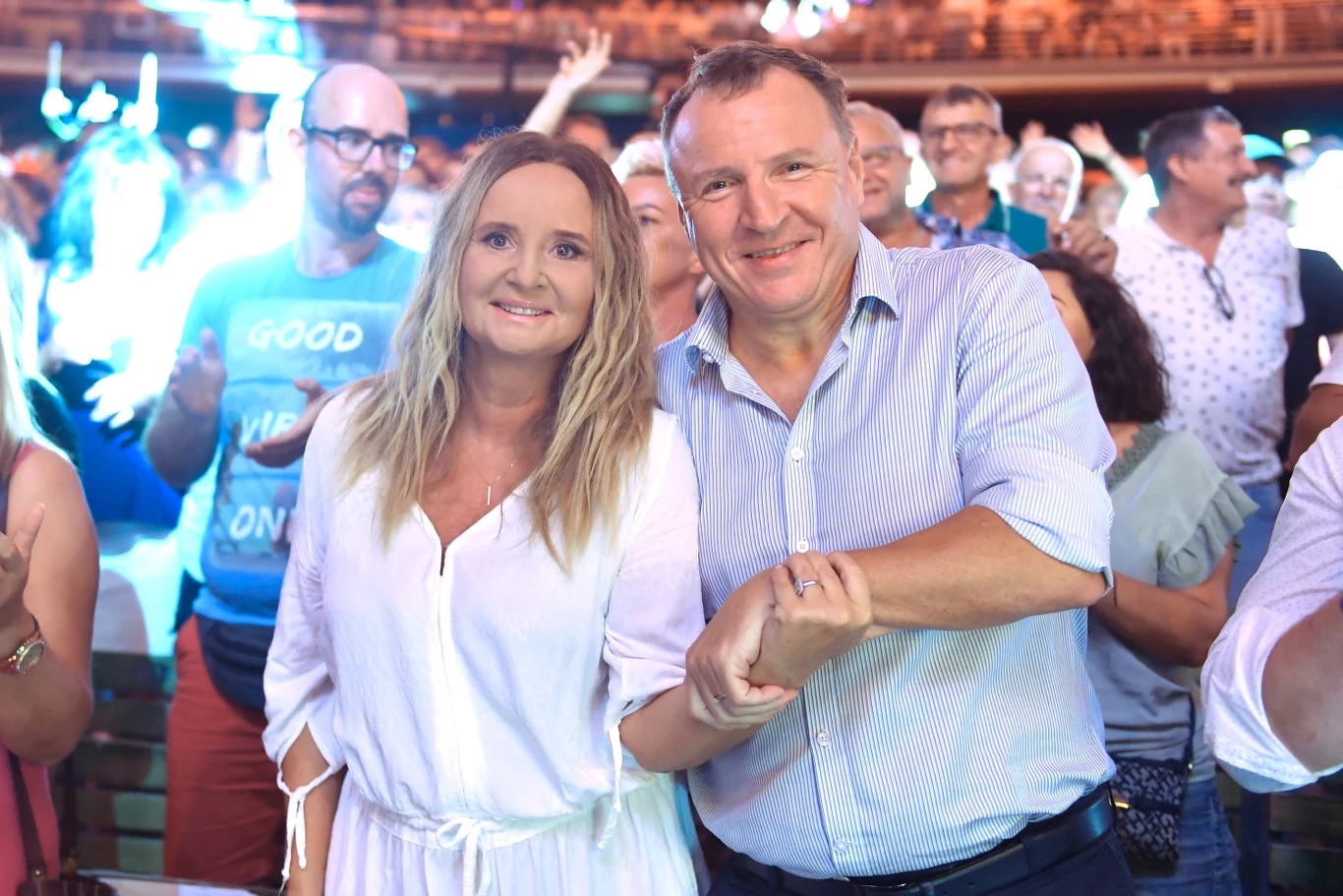 Jacek Kurski, Joanna Kurska. Wakacyjna Trasa Dwójki 2022 w Sopocie