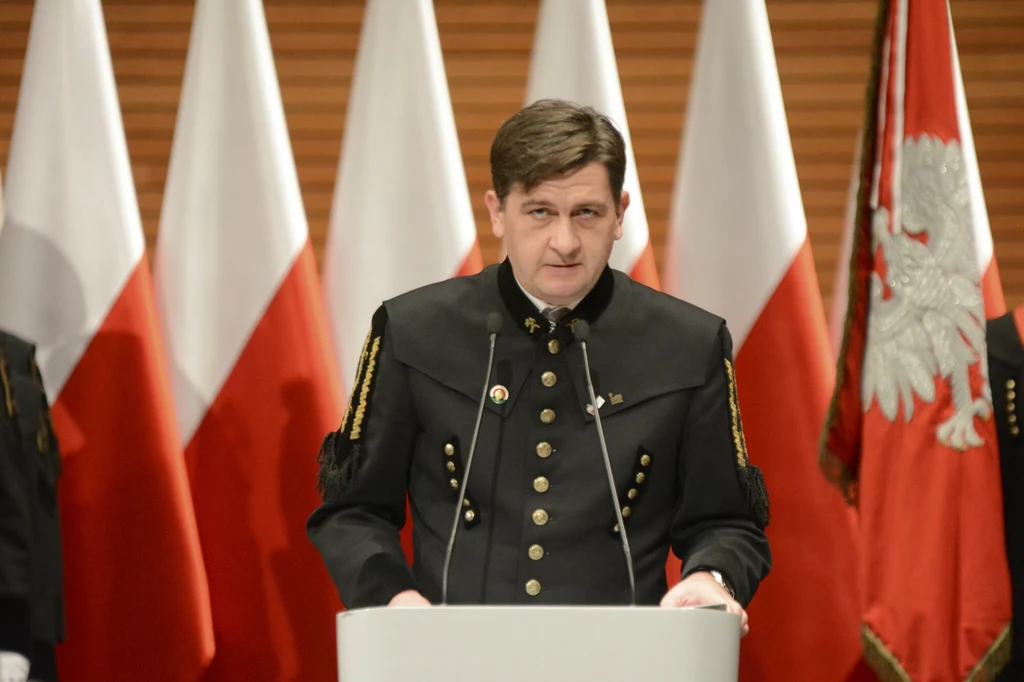 Prezes PGG Tomasz Rogala