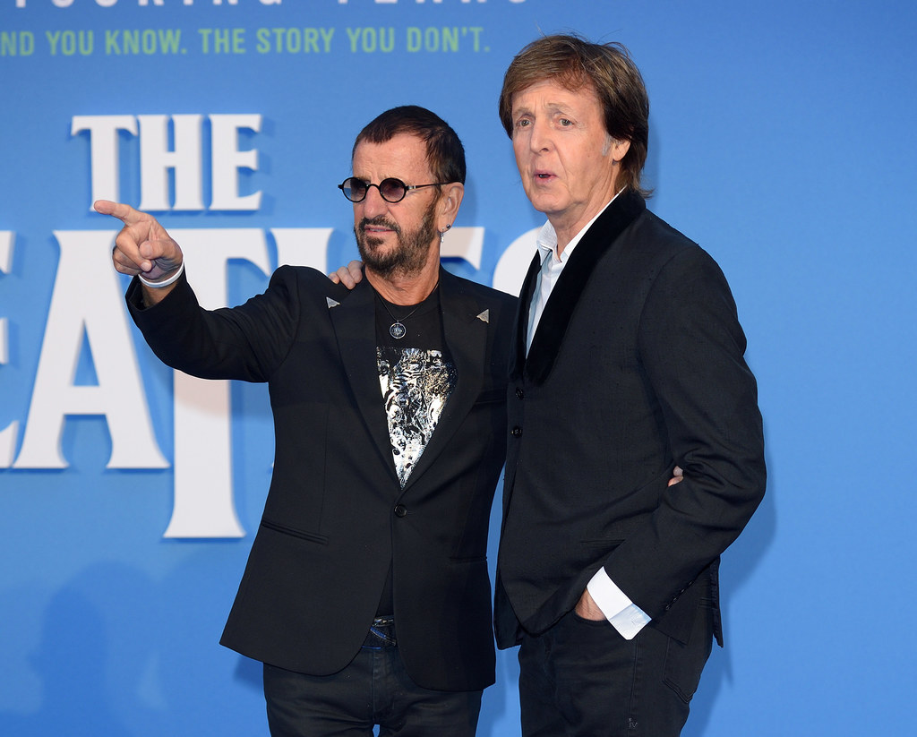 Paul McCartney i Ringo Starr tworzyli legendarny zespół Te Beatles