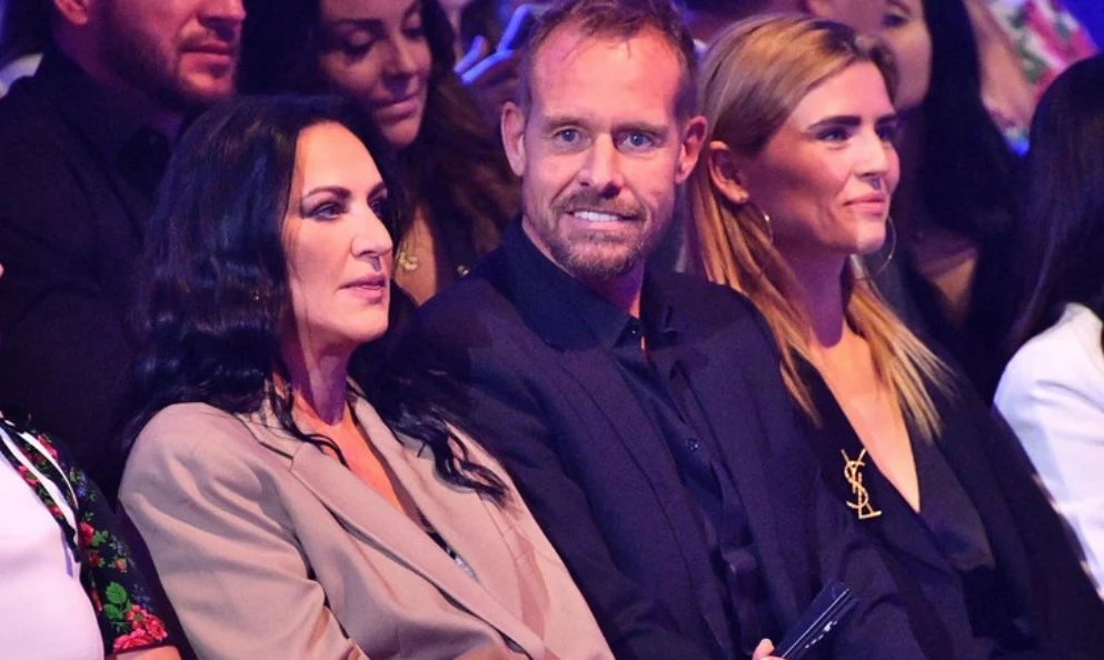 Kayah i Rinke Rooyens na widowni "Tańca z gwiazdami"