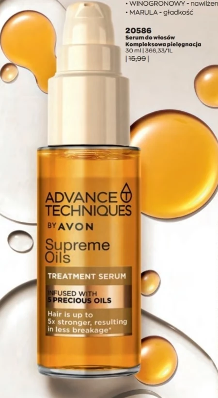 Serum do włosów Avon