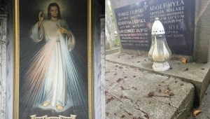 Grób autora obrazu "Jezu ufam Tobie" popadł w ruinę