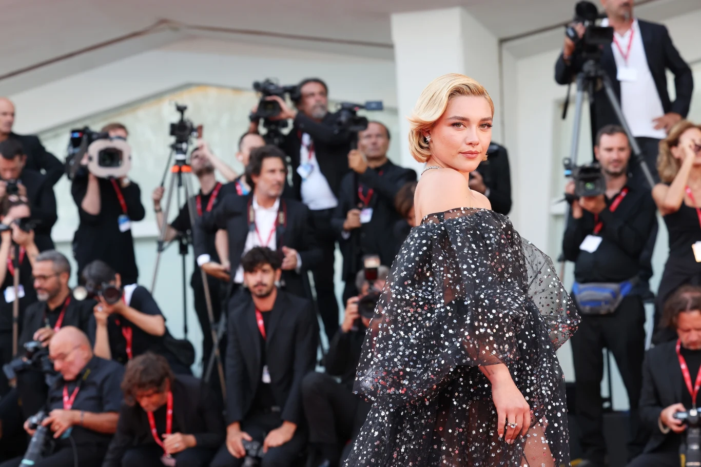 Florence Pugh na premierze filmu 