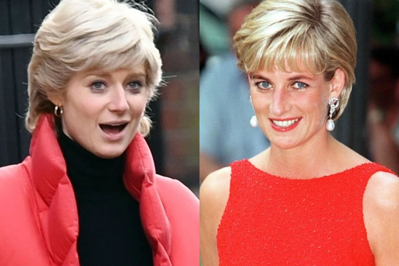 Elizabeth Debicki jako księżna Diana i Diana Elizabeth Debicki jako księżna Diana i Diana