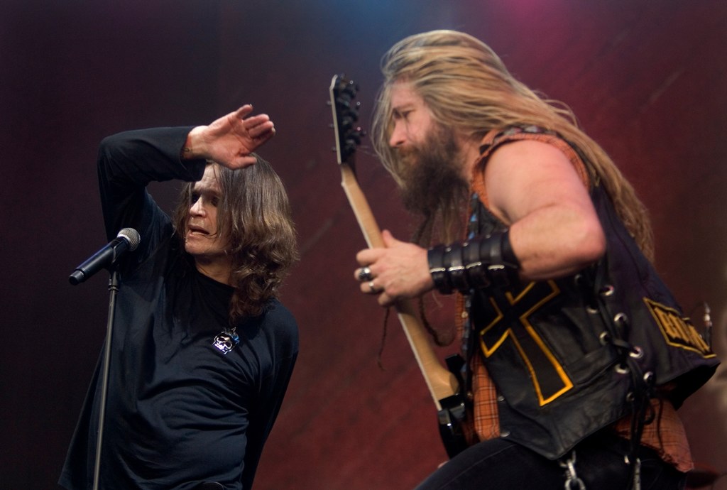 Ozzy Osbourne i Zakk Wylde w 2007 r.