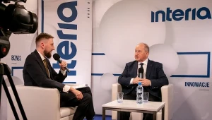 Krzysztof Pietraszkiewicz, prezes Związku Banków Polskich podczas rozmowy z Interią Biznes na Forum Ekonomicznym w Karpaczu