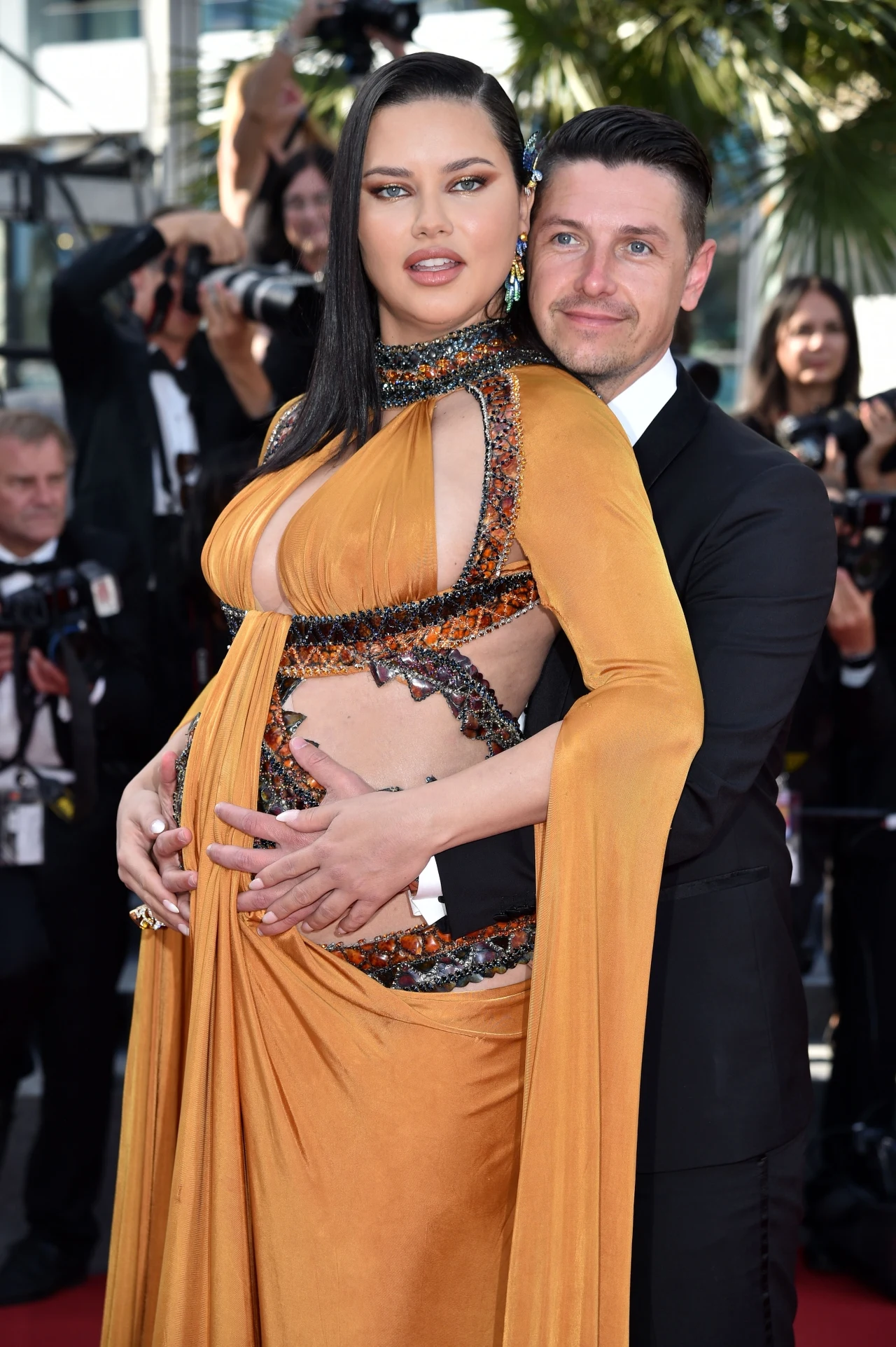 Adriana Lima z partnerem Adriana Lima z partnerem