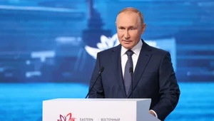 Prezydent Rosji Władimir Putin na forum gospodarczym we Władywostoku