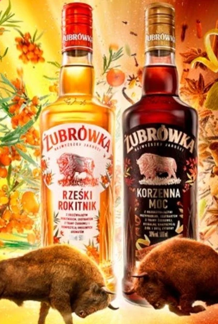 Żubrówka Napój spirytusowy korzenna moc 500 ml
