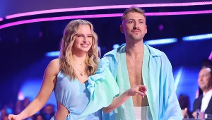 Karolina Pisarek z tanecznym partnerem Michałem Bartkiewiczem 