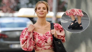Izabela Janachowska postawiła na sandały Louis Vuitton