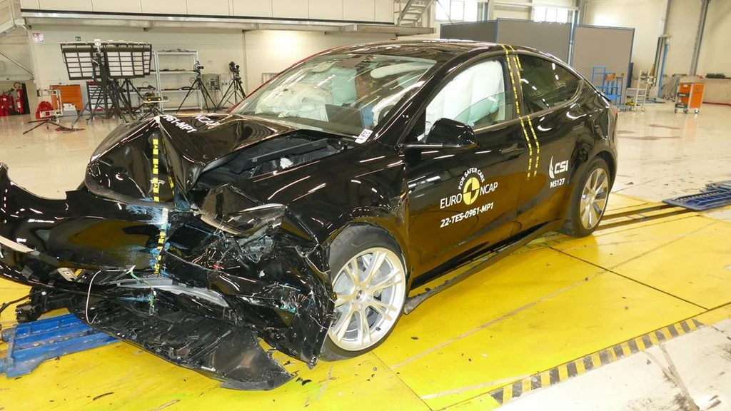 Kolejna runda testów Euro NCAP. Tesla model Y z maksymalną oceną 