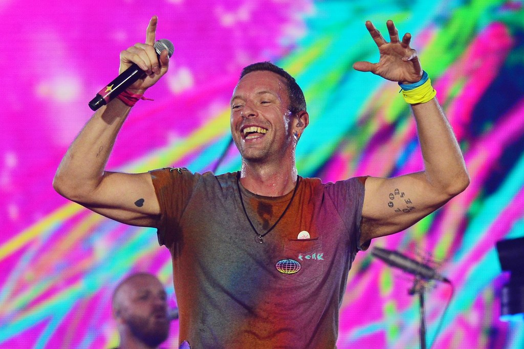 Chris Martin jest wokalistą grupy Coldplay