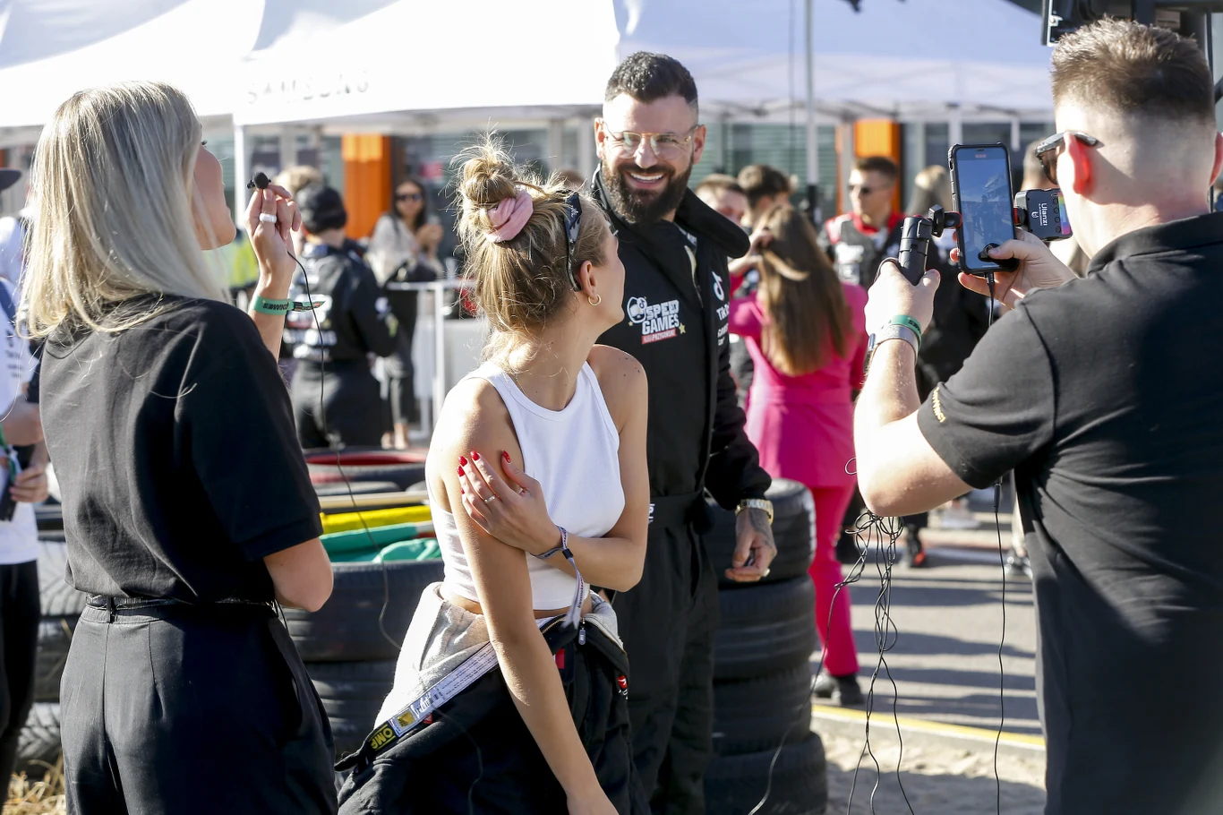 Wojciech Gola i Wiktoria Gąsiewska na finale Speed Games Wojciech Gola i Wiktoria Gąsiewska na finale Speed Games