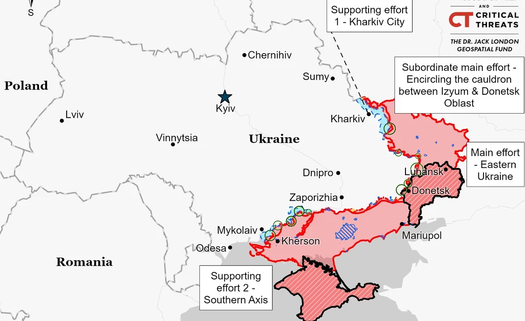 ISw w swoim raporcie informuje o skuteczności ukraińskiej kontrofensywy ISw w swoim raporcie informuje o skuteczności ukraińskiej kontrofensywy