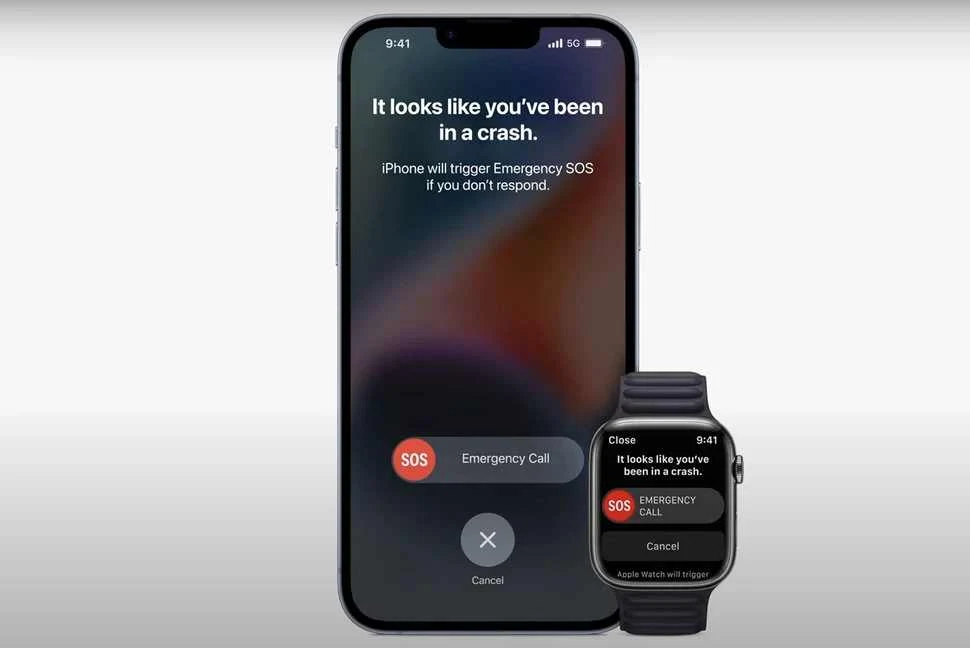 iPhone 14 oraz Apple Watch 8 z funkcją detekcji wypadków