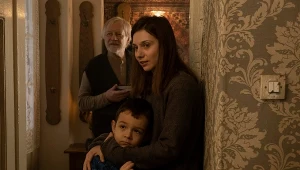 Andrzej Seweryn i Małgorzata Gorol w scenie z filmu "Śubuk"