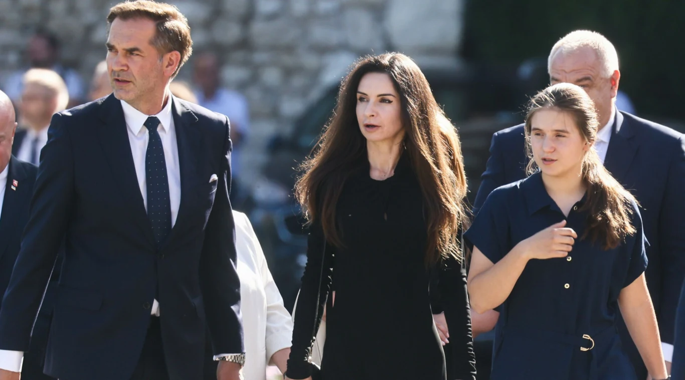 Marta Kaczyńska z rodziną Marta Kaczyńska z rodziną