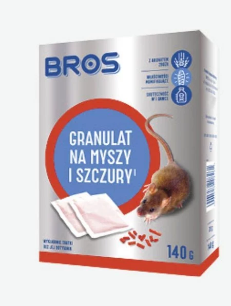 Granulat na myszy i szczury Bros