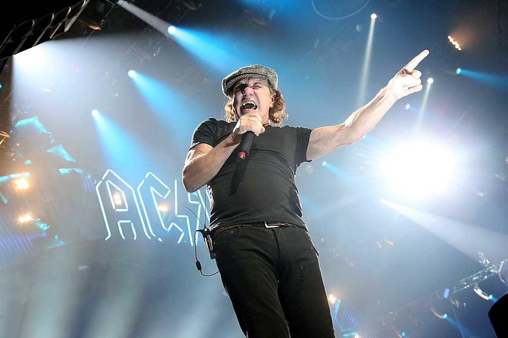 Brian Johnson jest wokalistą AC/DC