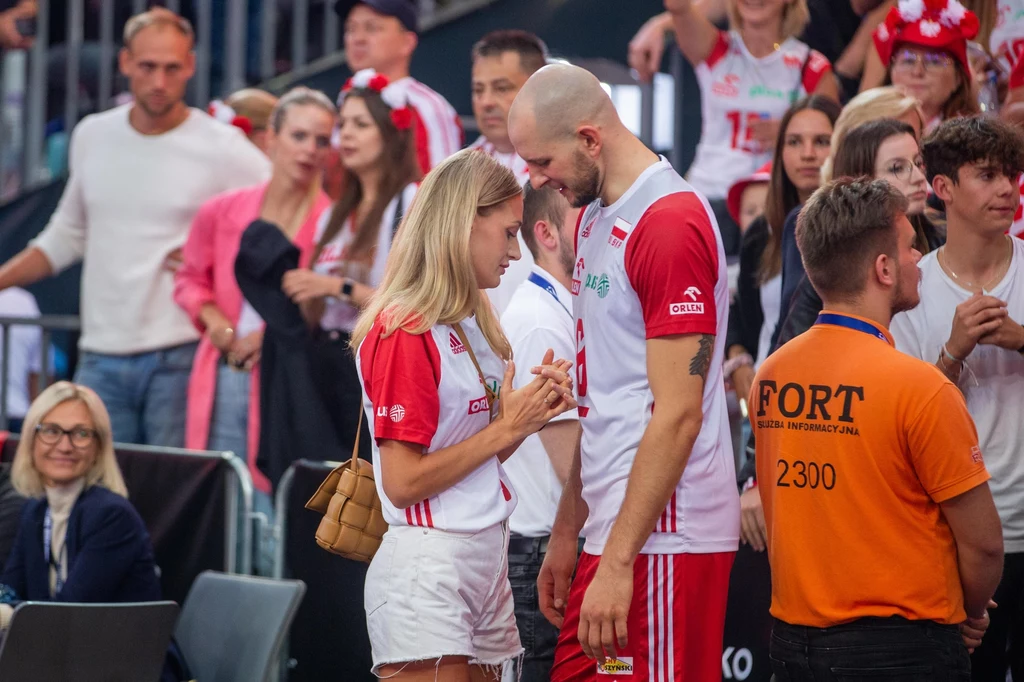 Bartosz Kurek z żoną Anną