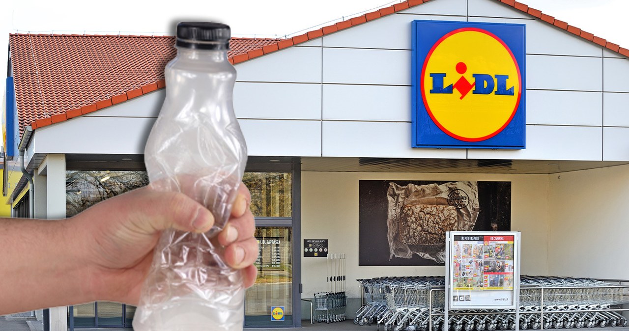 W wybranych placówkach Lidla stoją automaty do zbierania butelek PET