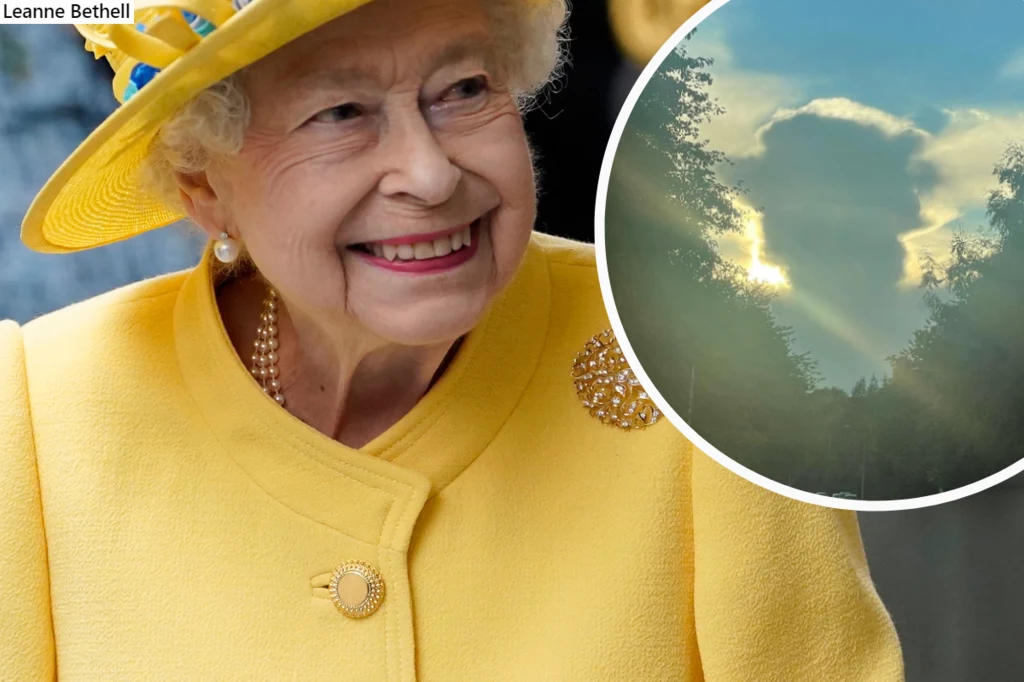 Brytyjka wypatrzyła w chmurach wizerunek Elżbiety II w charakterystycznym kapeluszu