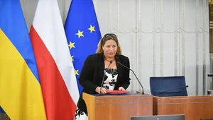 Powołana przez Wyższą Izbę Parlamentu do Rady Polityki Pieniężnej Joanna Bożena Tyrowicz, 7 bm. w Senacie w Warszawie