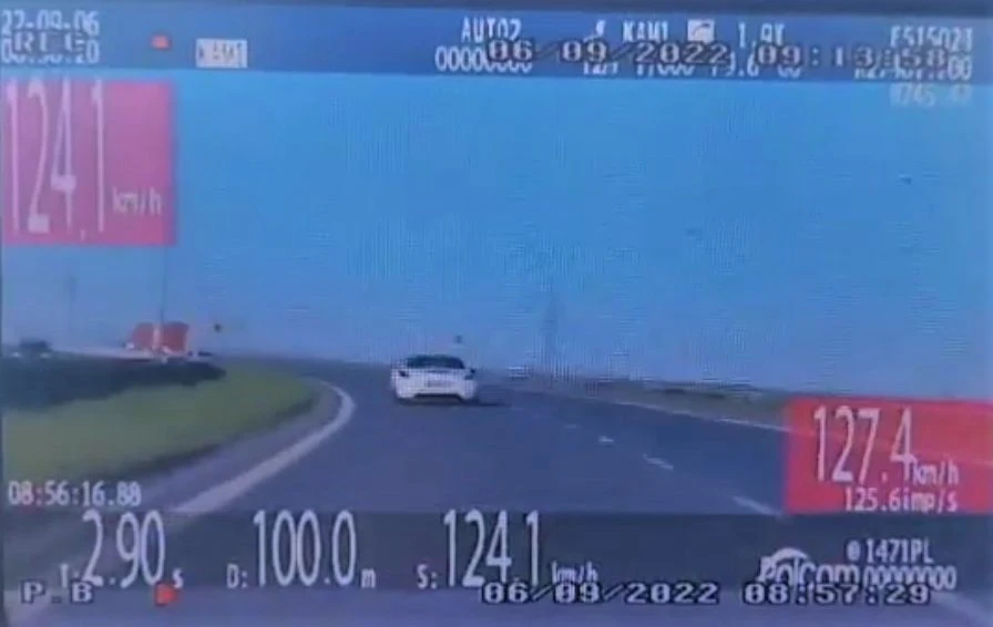 Jechał 150 km/h na drodze krajowej Jechał 150 km/h na drodze krajowej