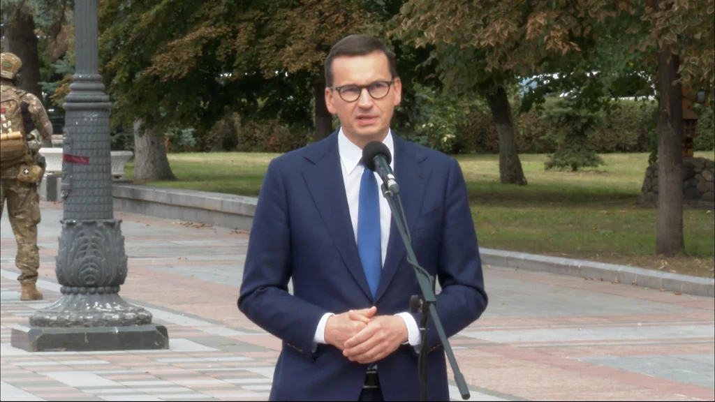 Premier Mateusz Morawiecki w Kijowie Premier Mateusz Morawiecki w Kijowie