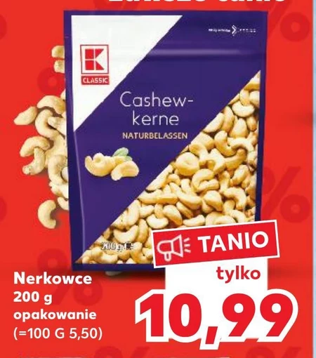 Orzechy nerkowca Kaufland