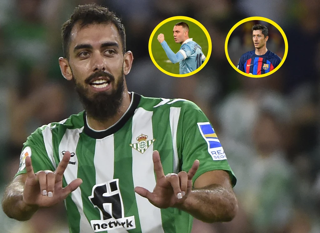 Borja Iglesias, Iago Aspas i Robert Lewandowski - ta trójka najczęściej zachwycała swoimi bramkami w Primera Division Borja Iglesias, Iago Aspas i Robert Lewandowski - ta trójka najczęściej zachwycała swoimi bramkami w Primera Division