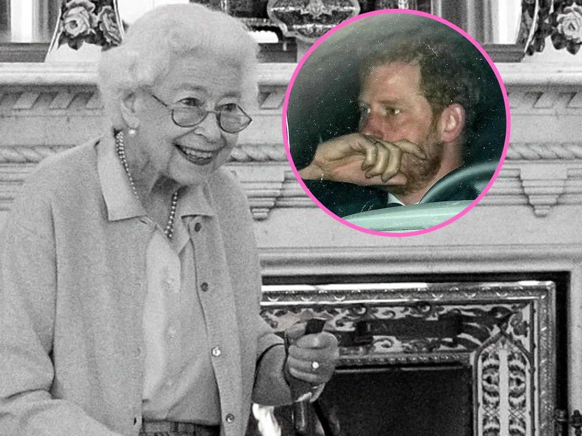 Królowa Elżbieta II, książę Harry Królowa Elżbieta II, książę Harry