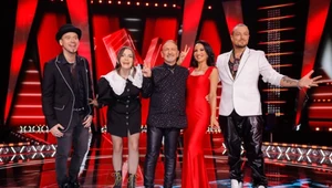 Trenerzy "The Voice of Poland" w komplecie - od lewej: Tomson, Lanberry, Marek Piekarczyk, Justyna Steczkowska i Baron