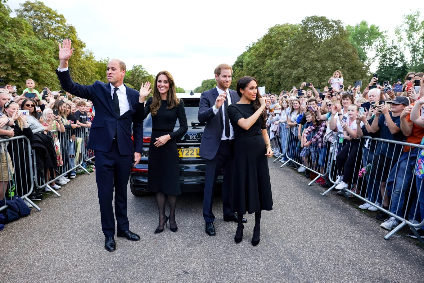 William i Harry z Kate i Meghan William i Harry z Kate i Meghan