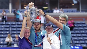 Team Igi Świątek, od lewej: Daria Abramowicz, Maciej Ryszczuk, Iga Świątek, Tomasz Wiktorowski