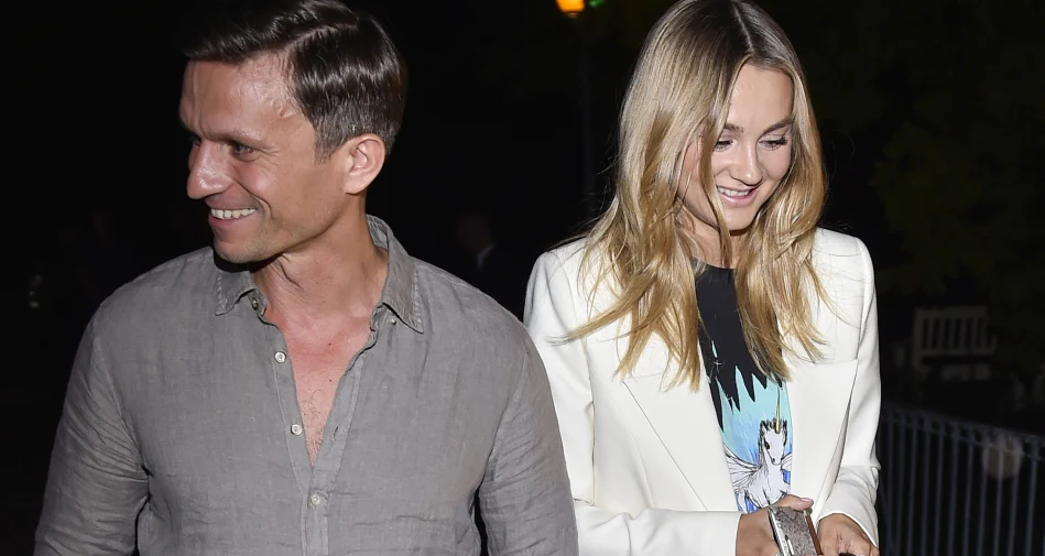 Małgorzata Socha z mężem Małgorzata Socha z mężem