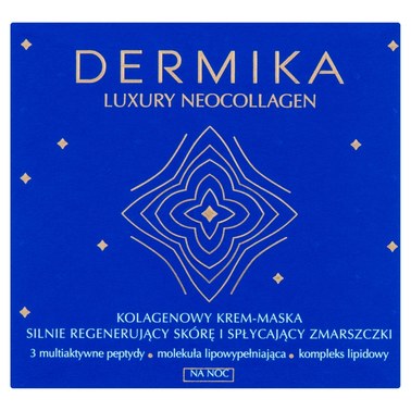 Dermika Luxury Neocollagen Kolagenowy krem-maska na noc 50 ml - 1