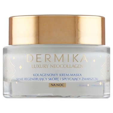 Dermika Luxury Neocollagen Kolagenowy krem-maska na noc 50 ml - 0