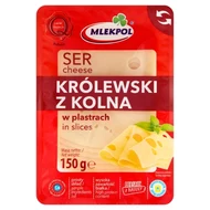 Mlekpol Ser królewski z Kolna w plastrach 150 g