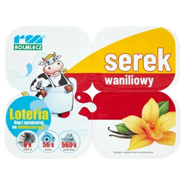 Rolmlecz Serek waniliowy 4 x 150 g - 4