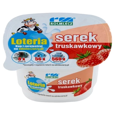 Rolmlecz Serek truskawkowy 150 g - 2