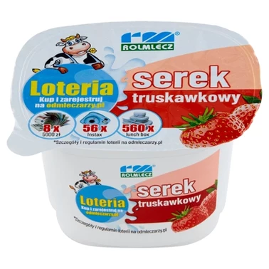 Rolmlecz Serek truskawkowy 200 g - 2