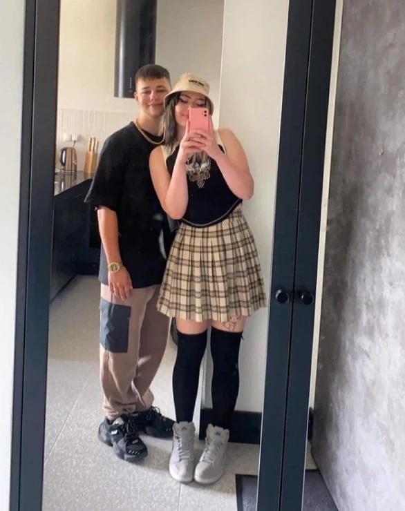 Allan Krupa z dziewczyną. Allan Krupa z dziewczyną.