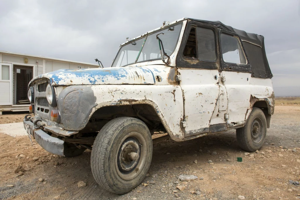 Uaz Hunter to modernizacja modelu UAZ 469, który zadebiutował w 1972 roku