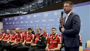 Sebastian Świderski i polscy siatkarze dzień po zdobyciu wicemistrzostwa świata