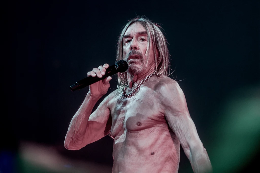 Iggy Pop wystąpił w Polsce podczas tegorocznej edycji OFF Festivalu