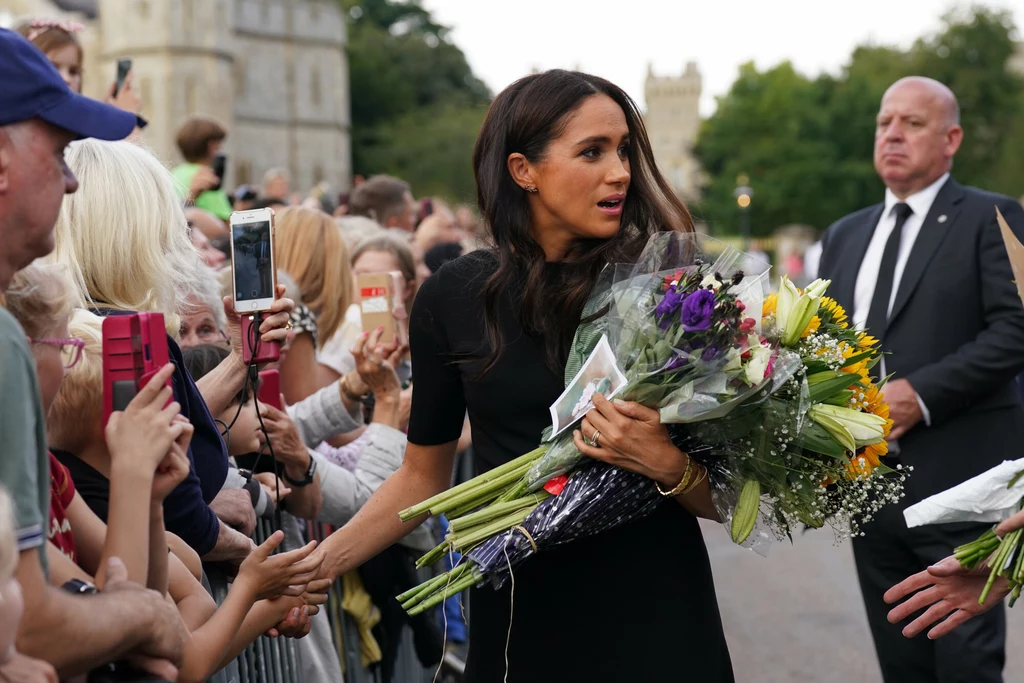 Meghan pojawiła się u boku Harry'ego w Windsorze