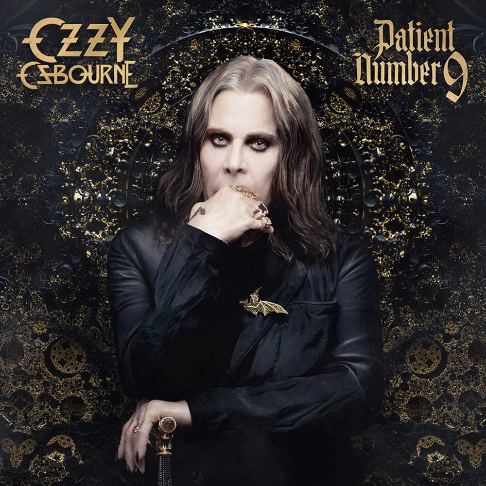 Ozzy Osbourne na okładce płyty "Patient Numver 9"