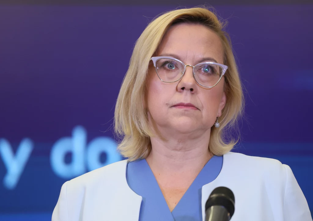 Minister klimatu i środowiska Anna Moskwa